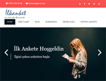 Tablet Screenshot of ilkanket.com